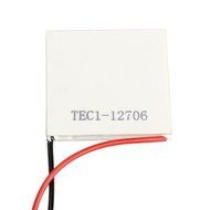 CJRSLRB&reg; TEC1-12706 Thermoelectric Cooler Heat Sink Cooling Peltier 12V 5.8A Qcmax 58-65W 40mm x 40mm x 3.8mm N3