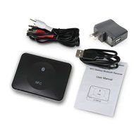 BIGBANBAN Bluetooth Audio Receiver-NFC-Enabled for Home Stereo Sound System-Black