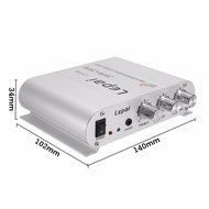 Mini Amplifier, ELEGIANT 200W+200W High Power Super Bass HiFi Dual 2.1-Channel Car Amplifier for CD Automobile... N3