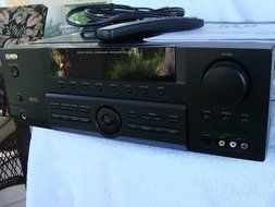 KLH R5100 Surround Sound Receiver w/ Manual, Remote &amp; Cable N5