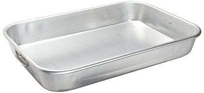 Adcraft PBR-1218 16-Gauge Heavy-Duty Aluminum Bake and Roast Pan with Drop Handle