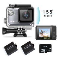 ThiEYE 1080P Full HD Action Camera WiFi Waterproof 12MP Sports Camera Camcorder with 16GB SD Card and 2 pcs Batteries... N4