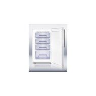 Summit FS407LBIFRADA: ADA Compliant 20&quot; wide built-in undercounter all-freezer, -20(degree) C capable with a lock...