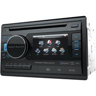 Power Acoustik PD 342B 3.4" Double-DIN In-Dash LCD Touchscreen DVD Receiver with Bluetooth