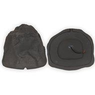 Theater Solutions 6R8L Outdoor Lava 8" Rock 6 Speaker Set with Wire for Yard Pool Spa Patio Garden N3