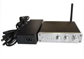 Baitaihem 2.1 Channel Audio Amp Class D 2x50W+100W Subwoofer Home HiFi Amplifier With Bluetooth Input