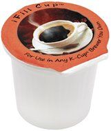 iFill K-Cup Filters Disposable Reusable Coffee Filter for Keurig Coffee Machine (100% Recyclable) - Fill up to... N4