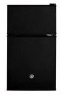 GE GDE03GGHBB 3.1 Cu. Ft. Black Undercounter Compact Refrigerator- Energy Star