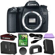 Canon EOS 70D 20.2 MP Digital SLR DSLR Camera Body Only with Dual Pixel CMOS AF Full HD 1080p Video