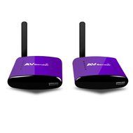 PAKITE PAT-550 5.8GHz TV Use Wireless Audio Video Transmitter and Receiver with IR Remote Control for TV STB Set-top... N8