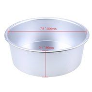 Whosee 4 inch Aluminum Alloy Nonstick Round Cake Pan Baking Mould Bakeware DIY