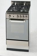 Avanti DG202BS Elite Series Freestanding Deluxe Gas Range, 20", Stainless Steel N3