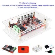 INSMA TDA7492P 50W+50W Dual Channel Wireless Bluetooth 4.0 Audio Receiver Digital Amplifier Board with 3.5mm Plug... N15