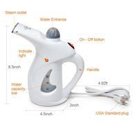 Garment Steamer, AGPtek 200ML Handheld Portable Fabric Steamers Facial Steamer for Clothes and Face - Powerful... N5