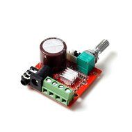 Solu &reg; 12v Mini Hi-fi Pam8610 Audio Stereo Amplifier Board / 2x10w Dual Channel D Class//12v Mini Hi-fi Pam8610... N8