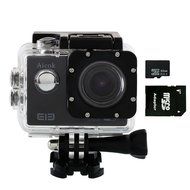 Aicok 4K WIFI Sport Action Camera (32GB Micro SD Card) 170 Degree Wide Angle Lens 2.0&quot; LCD 16MP FHD 1080P Sports...
