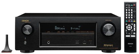 Denon AVR-X1200W 7.2 Channel Full 4K Ultra HD AV Receiver with Bluetooth and Wi-Fi N8