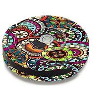 Skin Decal Vinyl Wrap For IRobot Roomba 650 655 Vacuum / Ethnic Circles Pattern