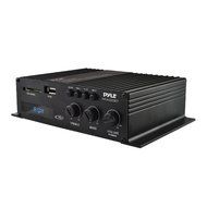 Pyle PFA220BT Bluetooth Mini Blue Series Compact Class-T Amplifier, 120W, USB Flash Drive Reader N2
