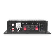 Pyle PFA220BT Bluetooth Mini Blue Series Compact Class-T Amplifier, 120W, USB Flash Drive Reader N3