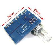RioRand 10PCS Mini 5V Audio Ampli Digital Amplifier Board Support USB Powered Two Channel Stereo Amp 3W+3W