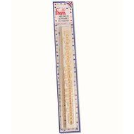 CK Products 43-c281 FMM Art Deco Lower Case Alphabet Tappit, Small, Ivory