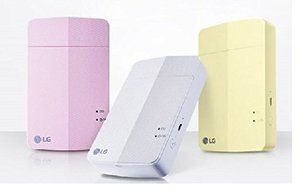 [new] L.g Pocket Photo3 Popo Pd251 Portable Pocket Printer + Zink 30 Sheets N3