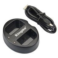 Andoer KingMa Dual 2-Channel ENEL14 Battery Charger for Nikon D3100 D3200 D5100 P7100 P7000 N4