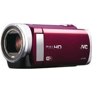 JVC 1.5-Megapixel 1080P High-Definition Everio Digital Video Camera (Red) GZEX210RUS (Discontinued by Manufacturer)