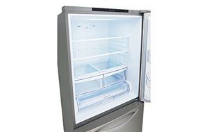 LG LDCS24223S Bottom Freezer Refrigerator with 24.1 cu. ft. Total Capacity, in Stainless Steel N2