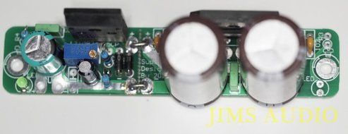 Low noise LT1083CP PSU for filament or preamp/headphone amp compact assembled N3