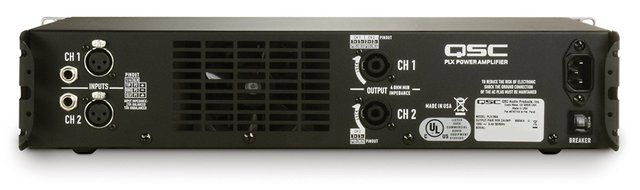QSC PLX2502 Lightweight Power Amplifier N17