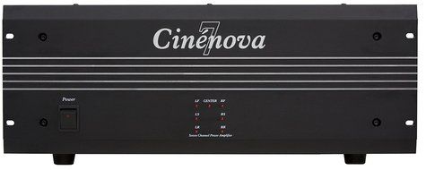 Earthquake Sound CINENOVA 7 7-Channel Class A/B Amplifier (Black) N3