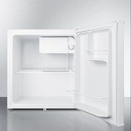 S19LWHPLUS Compact refrigerator-freezer with thermometer, hospital grade cord, and front-mounted lock for general...