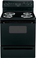 HOTPOINT GIDDS-53-6567 Hotpoint 30" 5 cu. ft. Free-Standing Electric Range, Black - 53-6567