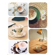 DecentGadget&reg; Wooden Coffee Bean Spice Vintage Style Hand Grinder Coffee Mill Coffee Bean Machine With Ceramic... N2