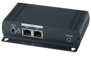 1 Input 3 Output VGA &amp; Stereo Audio Cat5 Extender Distribution Amplifier with Chainable Function N2