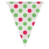 Red and Green Polka Dot Holiday Cupcake Kit for 24 N4