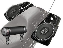 Harley Davidson 1998-2013 HDHBSBLIDS Soundbar And Saddlebag Lid Speaker Upgrade by MTX Audio N2