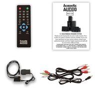 Acoustic Audio AA5150 Home Theater 5.1 Speaker System with Optical Input and FM Tuner