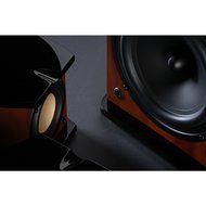 HiVi Swans - M20W - Powered 2.1 Living Room Speakers - Full Rosewood cabinet N3