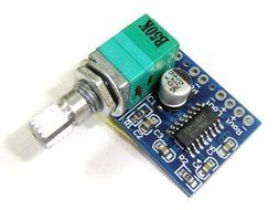 RioRand 10PCS Mini 5V Audio Ampli Digital Amplifier Board Support USB Powered Two Channel Stereo Amp 3W+3W N2