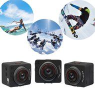 360 Degree Camera by Geektopia - Android and iOS Compatible Panoramic 360x220 8MP 1080P HD Sports Action Camera... N3