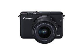 Canon EOS M10 with EF-M 15-45mm Image Stabilization STM Lens, 16GB Memory Card, Tripod and Bag N10