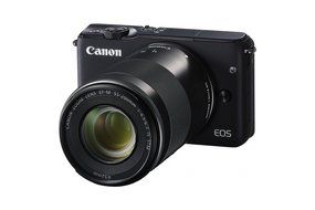 Canon EOS M10 with EF-M 15-45mm Image Stabilization STM Lens, 16GB Memory Card, Tripod and Bag N13