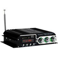 Kinter MA-500 4-Channel Mini Amplifier with Remote USB MP3 Media Card FM 4x30W N4