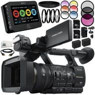 Sony HXR-NX5R NXCAM Professional Camcorder 13PC Accessory Bundle - Includes Atomos Ninja 2 + Includes 2x 64GB...