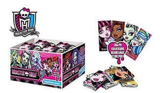[RusToyShop] 12psc Bubble Gum Monster High Birthday Party Favor Topper Treats Buffet Candy