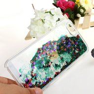 iPhone 7 Plus Case, PHEZEN Christmas Tree Santa Claus Design Cool Quicksand Moving Stars Bling Glitter Floating... N4