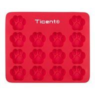 Ticent Dog Paws and Bones Cake Pan Baking Molds for Kids, Pets, Dog-lovers Cookie Treats, 100% Food Grade Silicone... N14